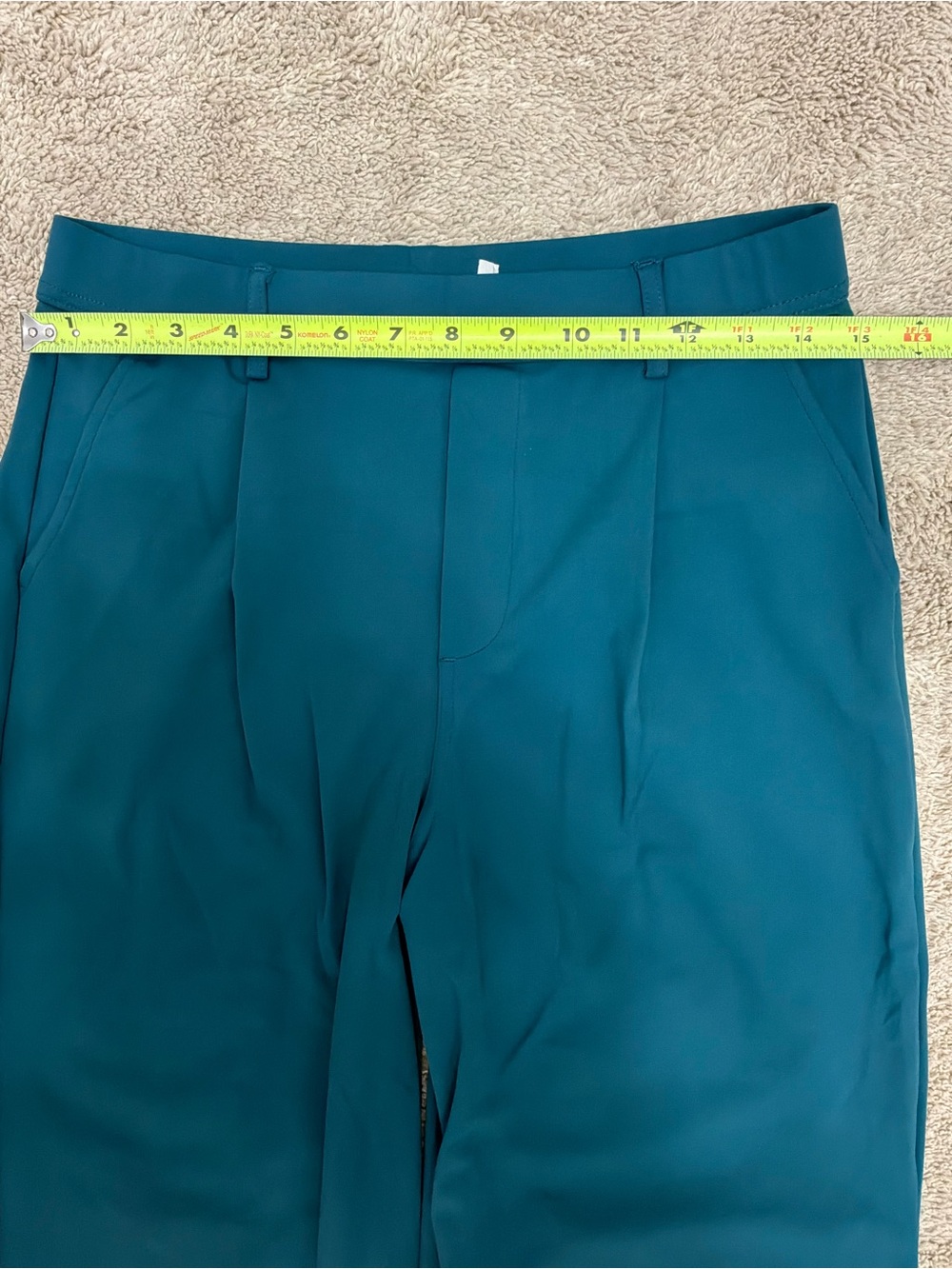 HALARA Teal Wide-Leg Trousers - Picture 7 of 13